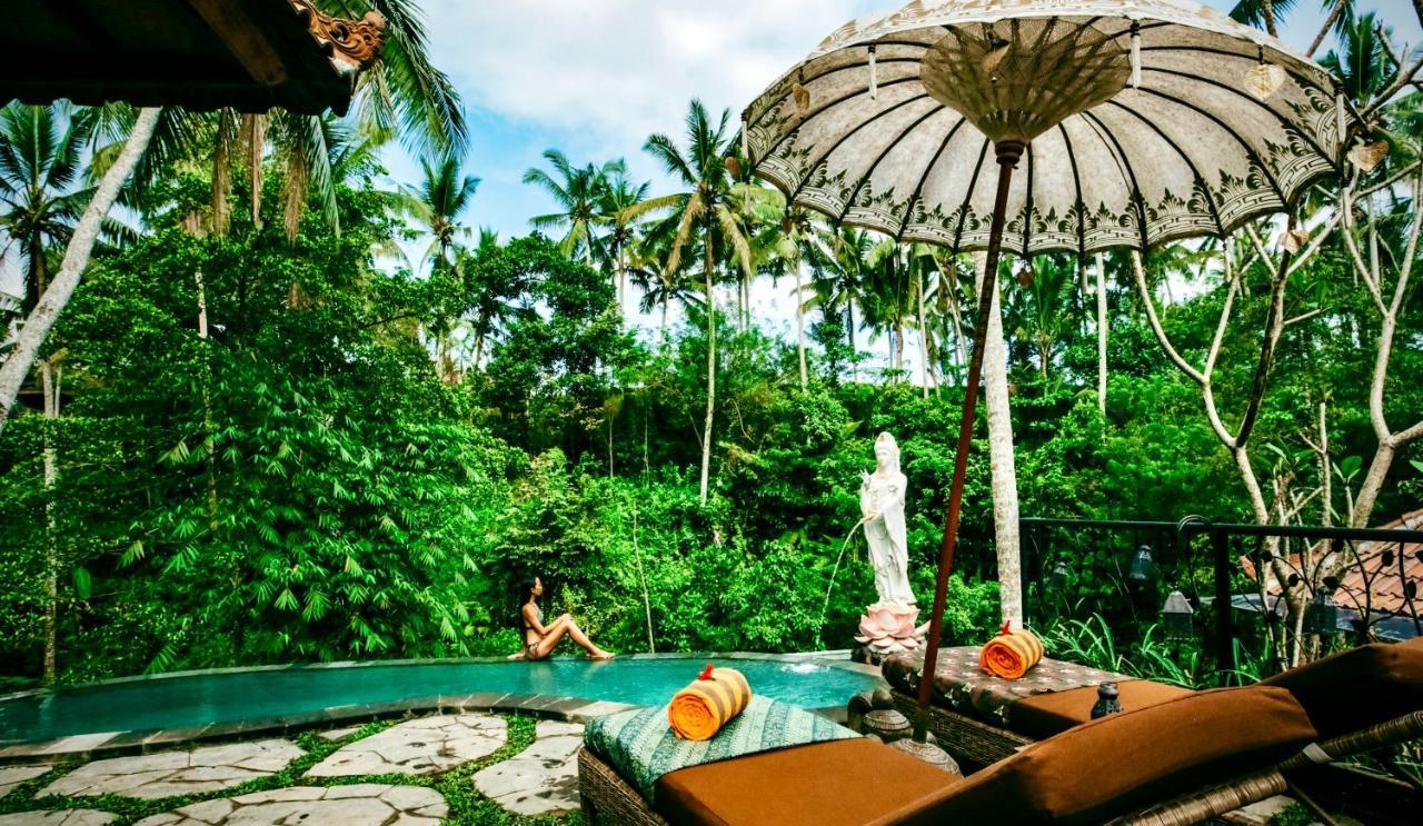 Jungle Lotus Villas Ubud Exterior foto